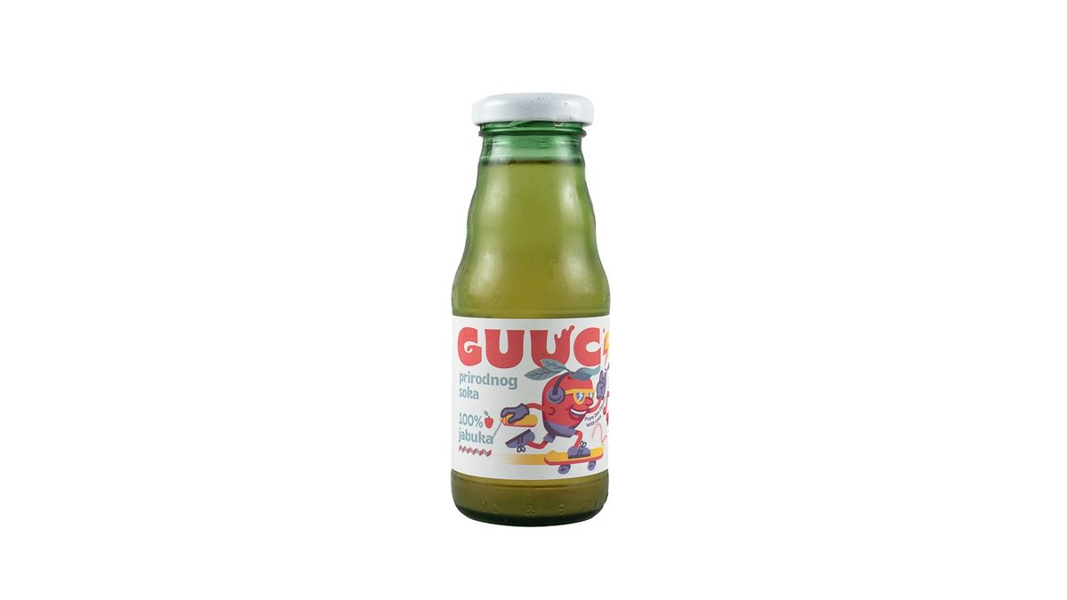 Guuc prirodni sok jabuka 0,25 l