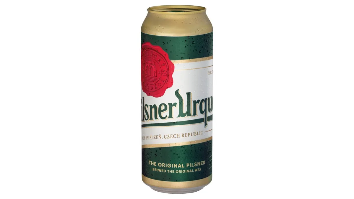 Pilsner Urquell - plech 0,5 l