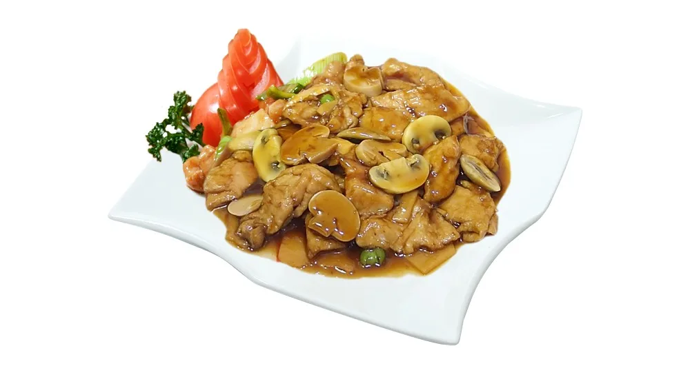10. Kuřecí maso se žampiony
