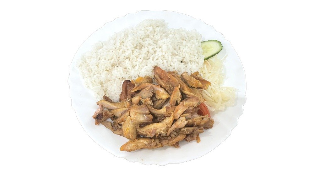 G2. Kuřecí gyros s rýží
