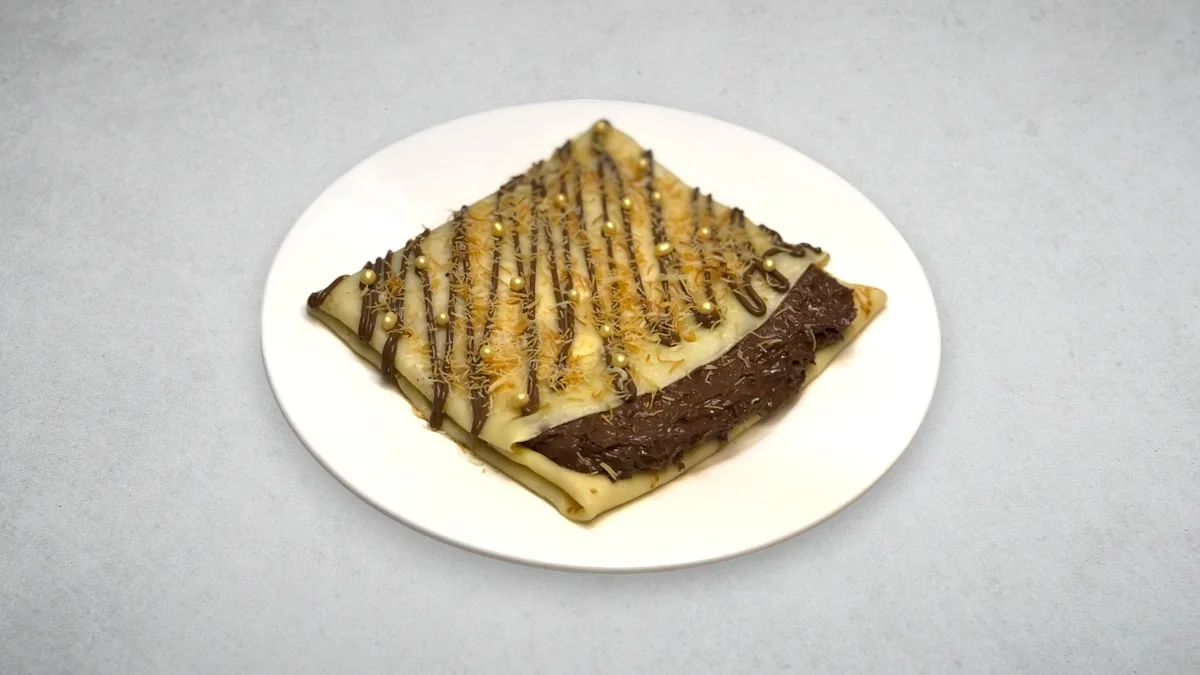 Dubai palačinka Nutella+