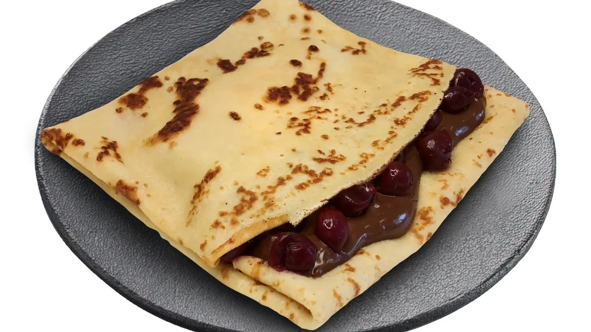 Palačinka Nutella i višnijama