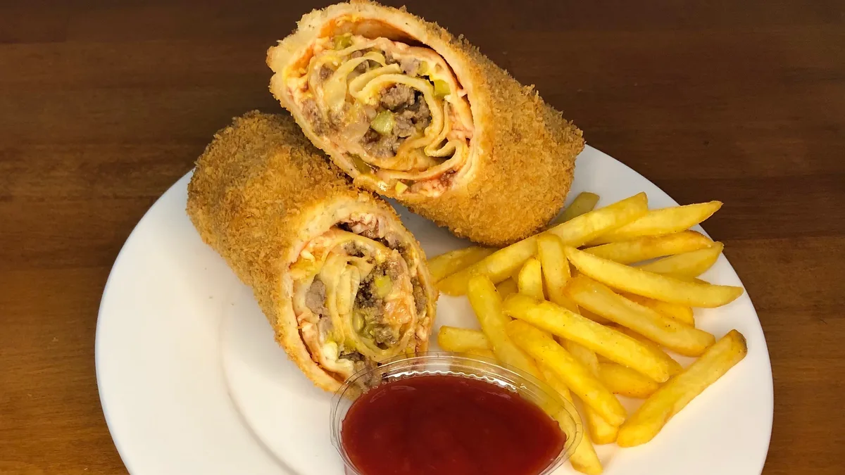 Pohovana palačinka Čizburger