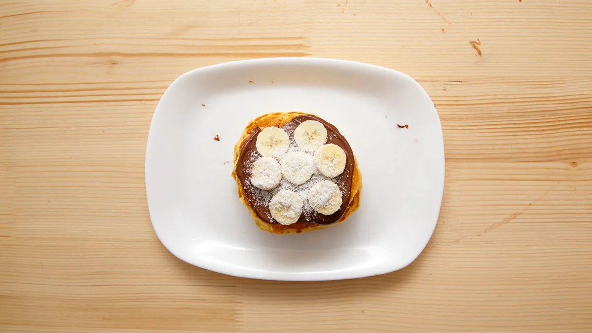 Američke Nutella, banana, kokos