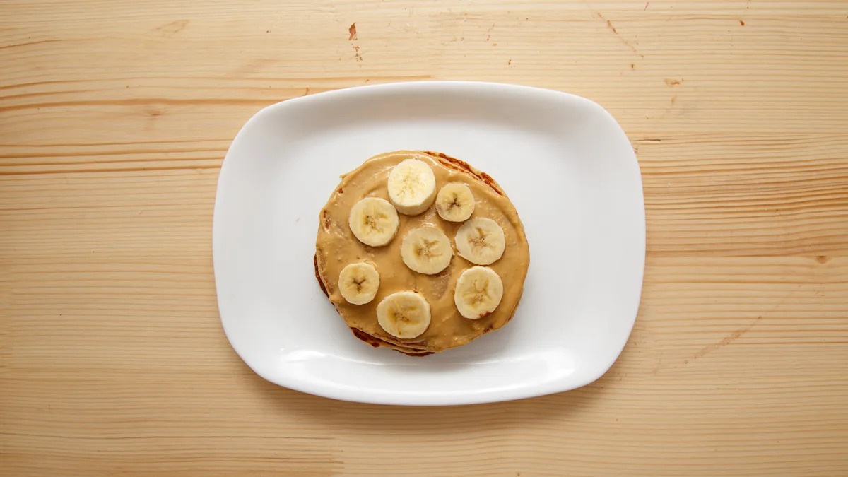 Kikiriki puter, banana, med