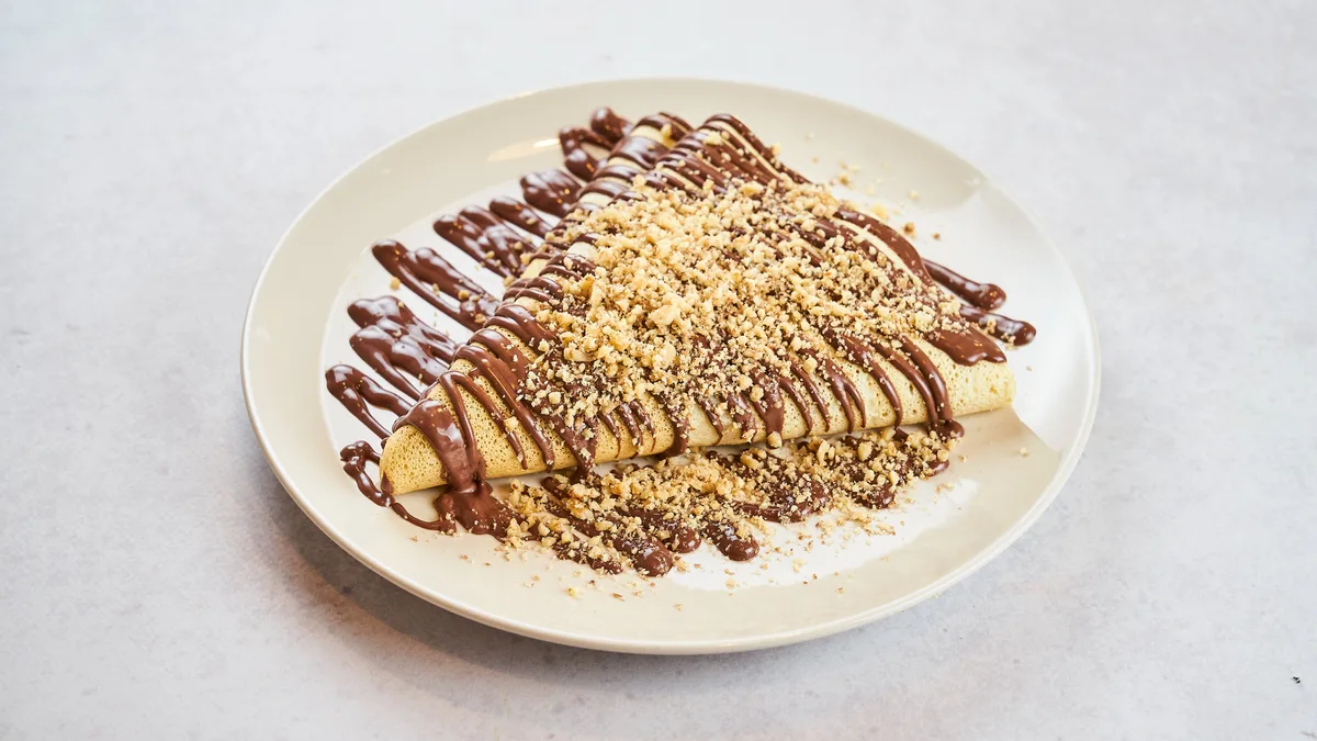 Pasta Nutella banana