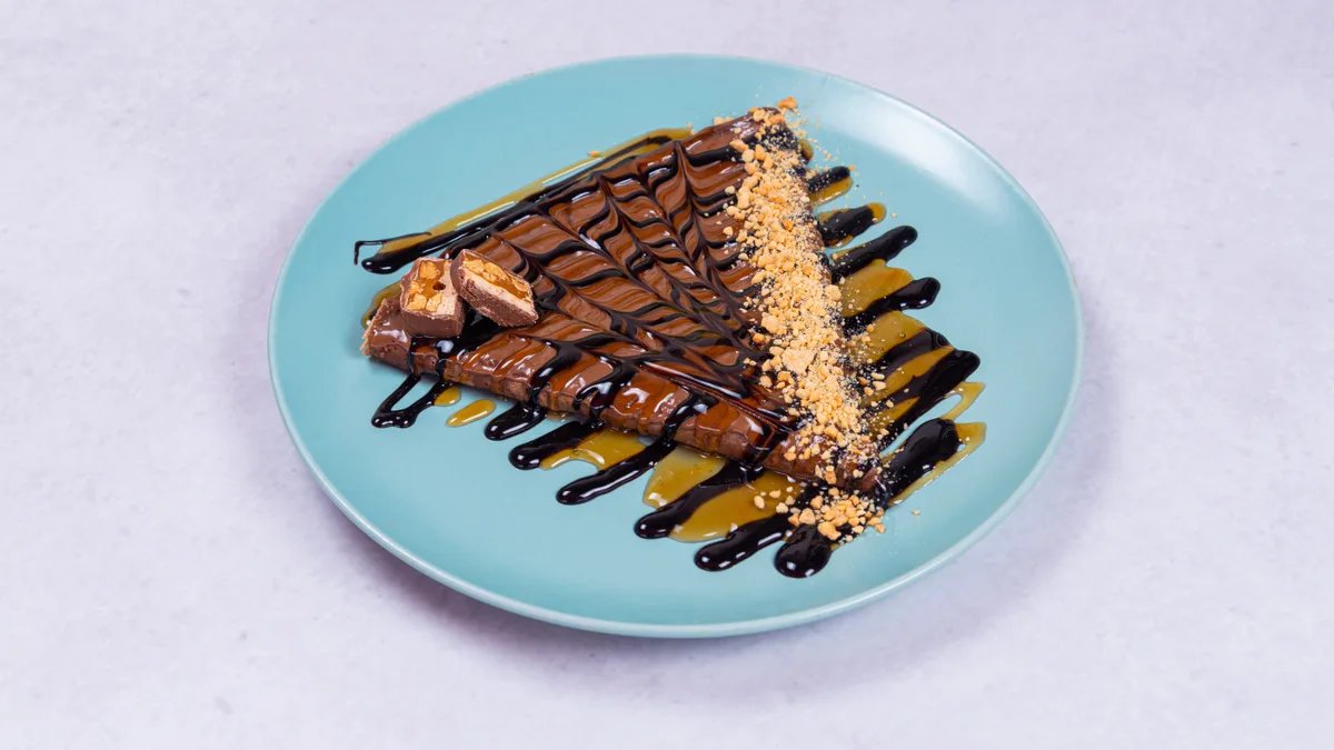 Snickers palačinka