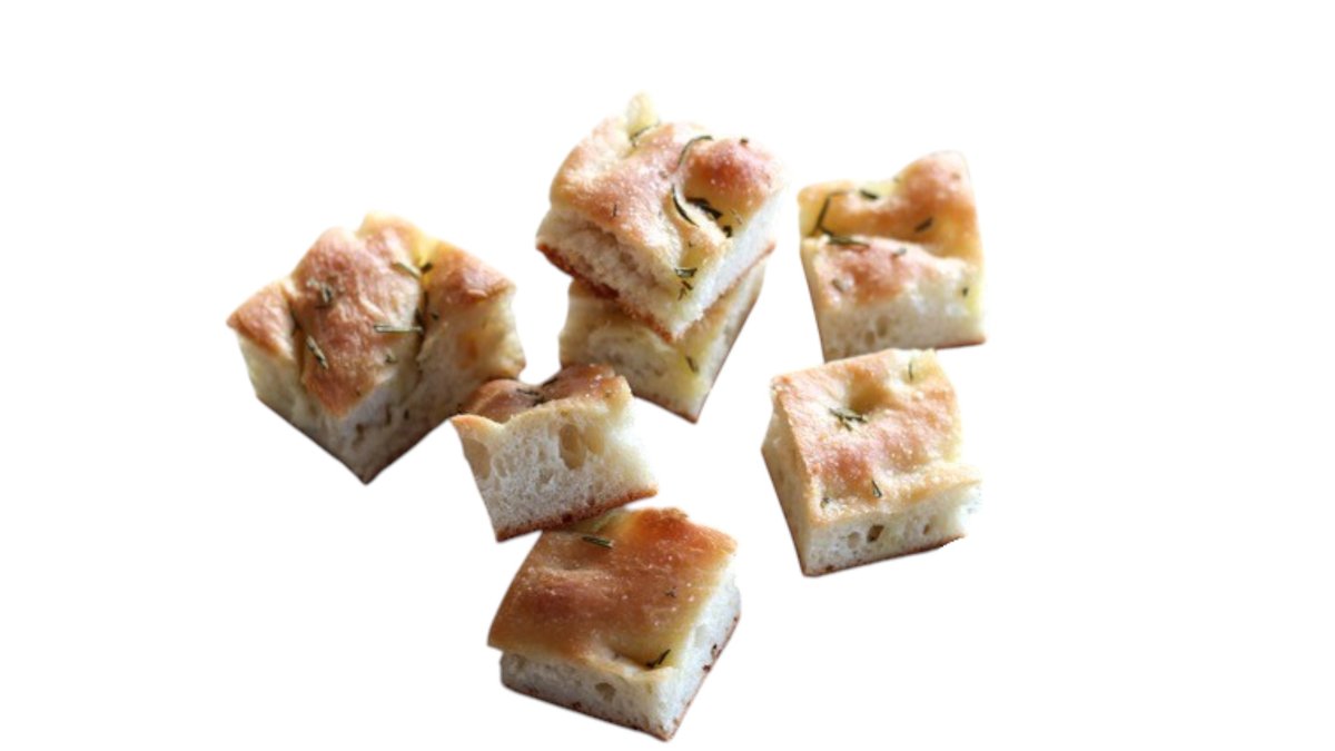 Focaccini with Cheese and Garlic