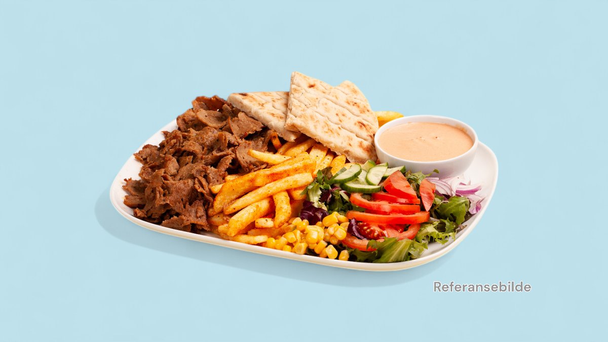 Kebabtallerken