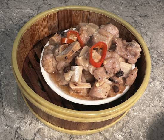 Black Bean Pork Ribs with Taro