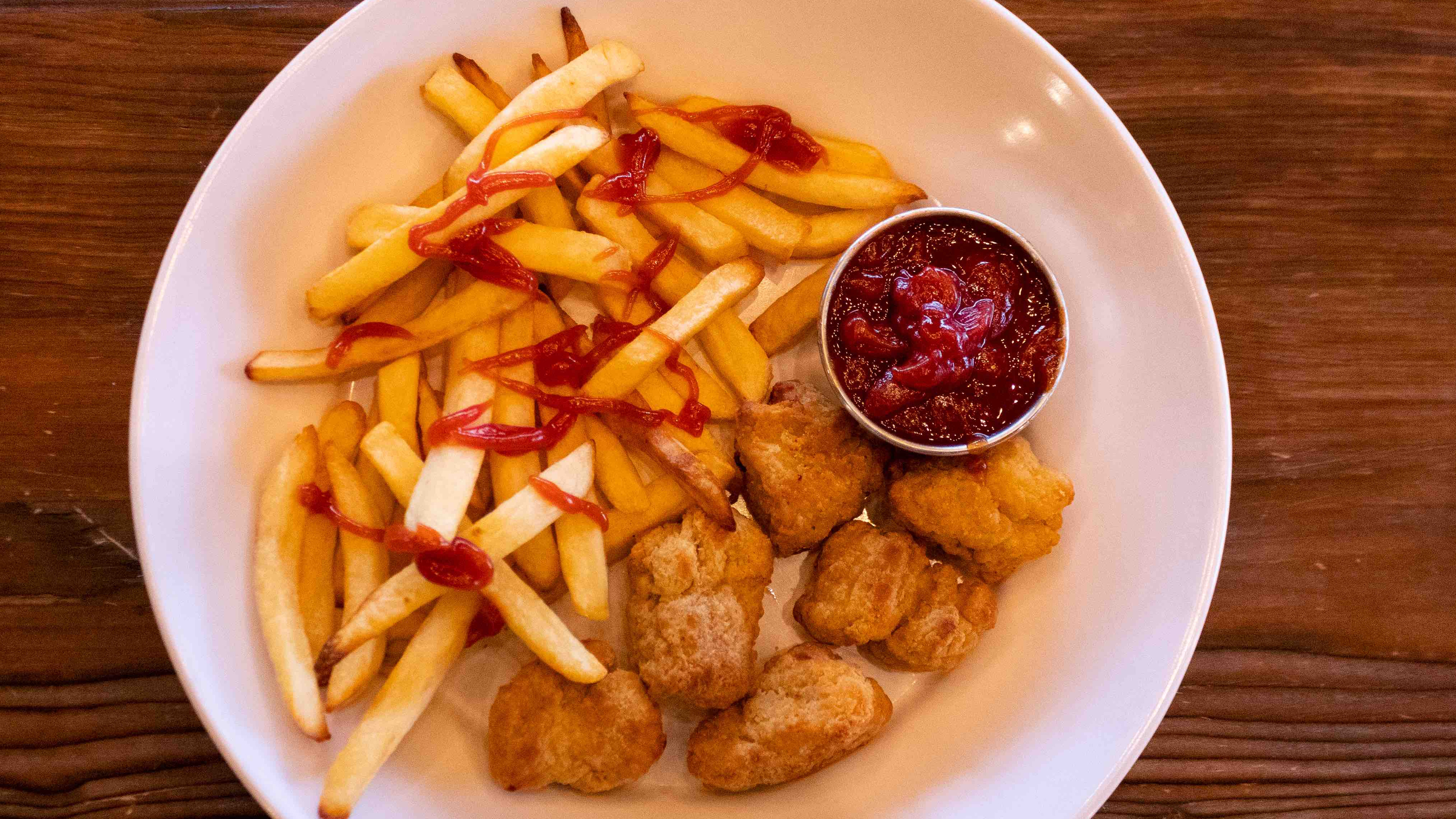 3. Chicken Nuggets with French Fries
