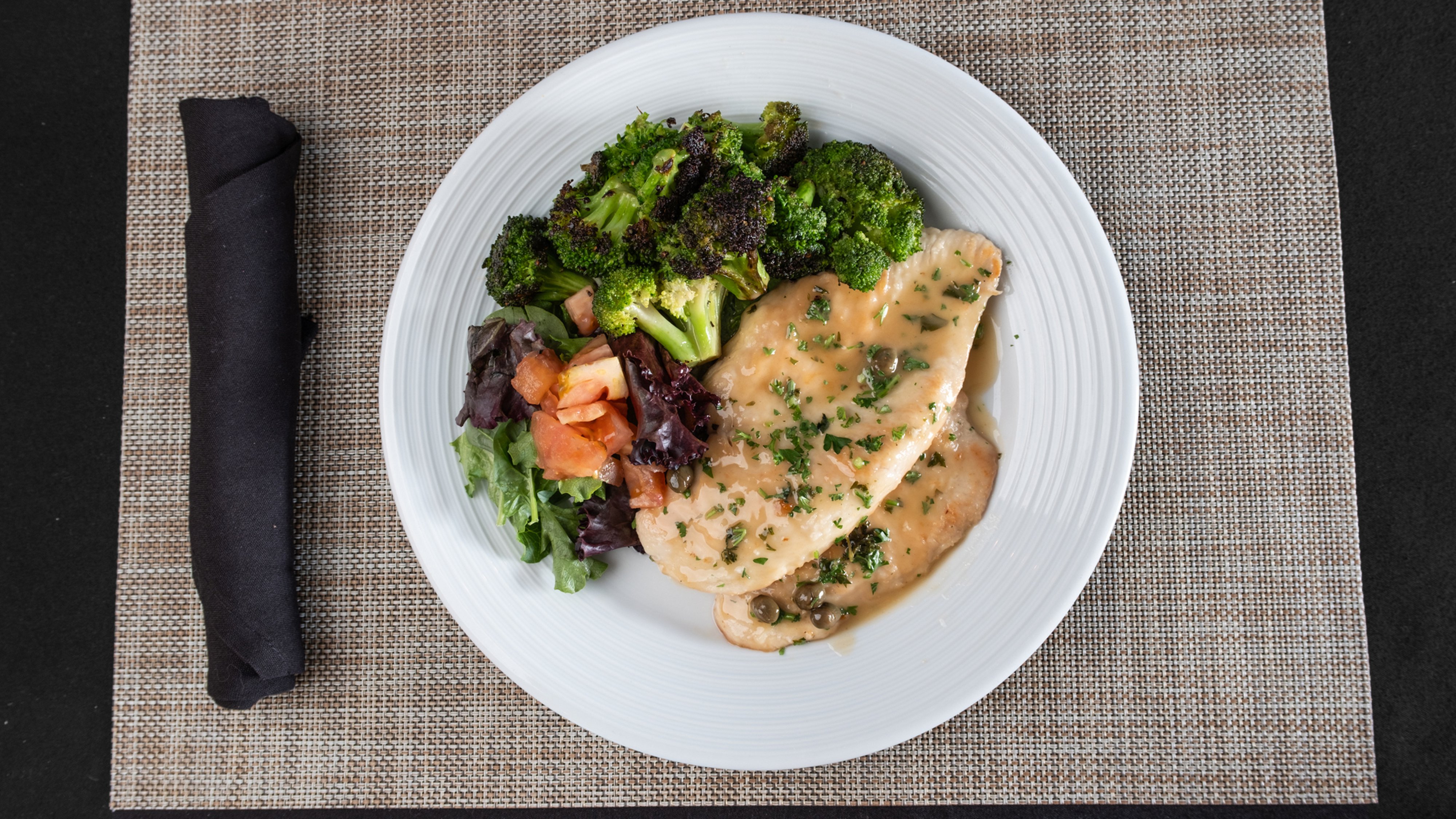 28. Chicken Piccata