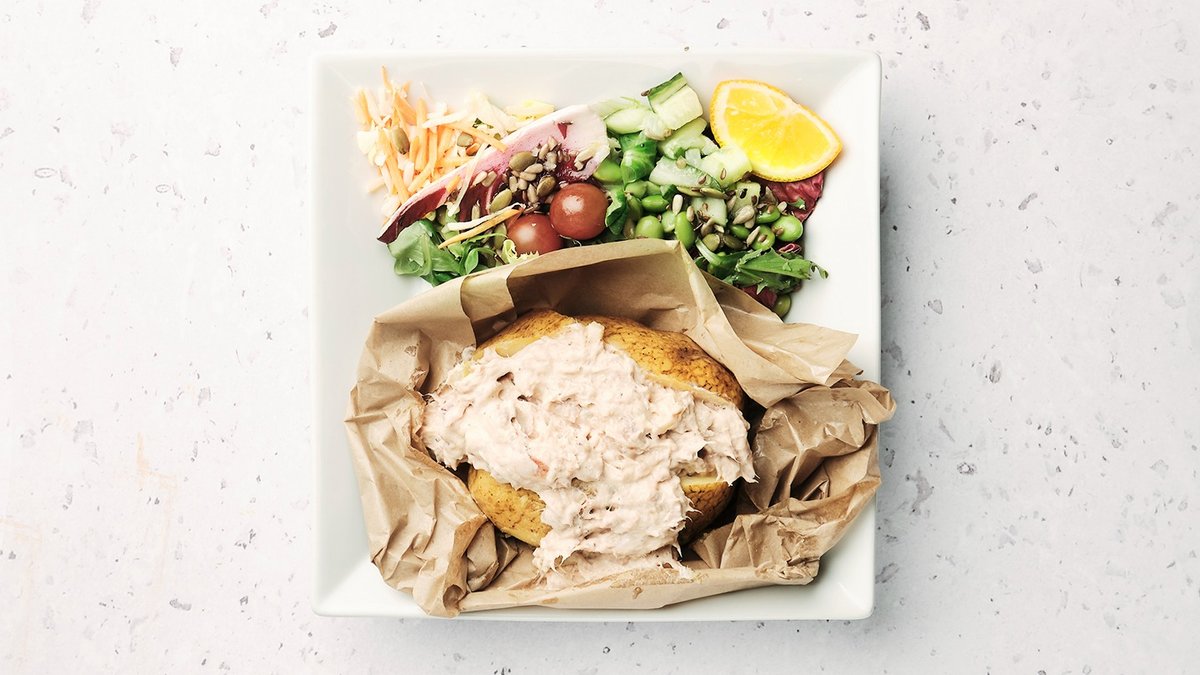 Bakad Potatis Tonfisk