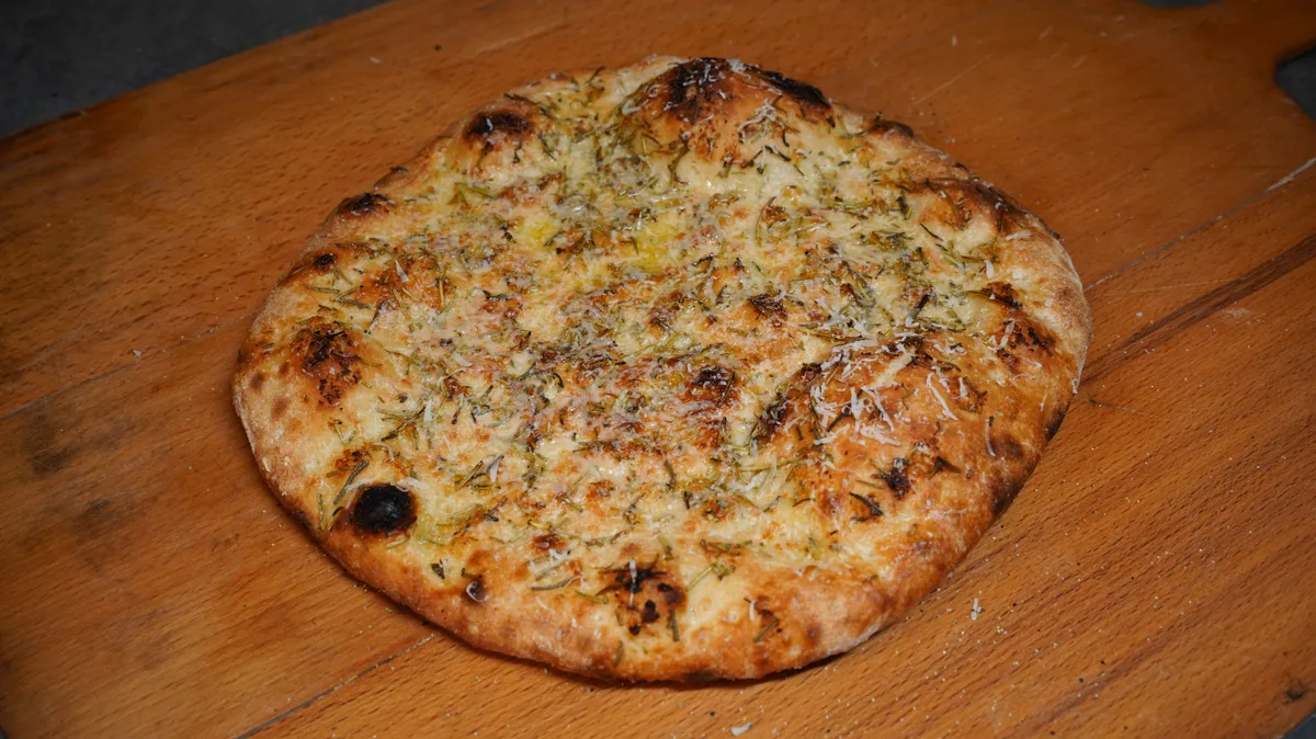 Focaccia "puffy"