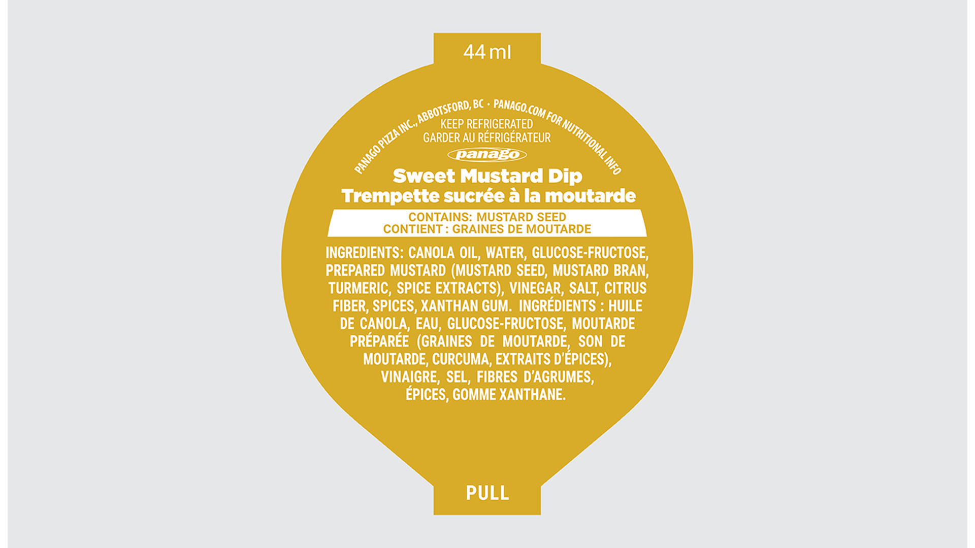 Sweet Mustard Dip (vegan)