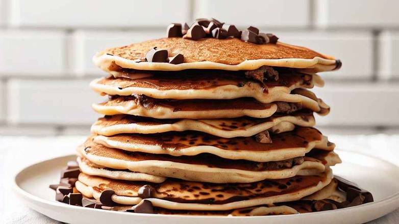 Chocolate Chip Pancakes (3 Stack)