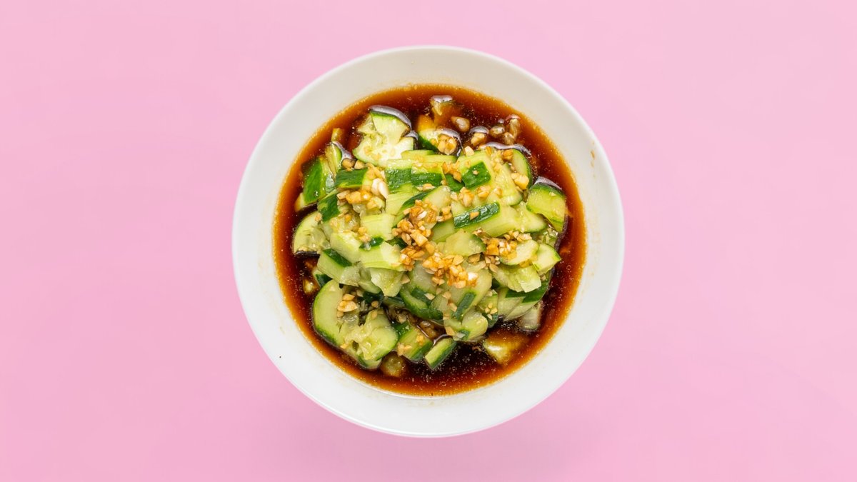 Cucumber with Garlic