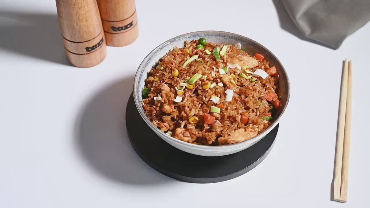 Orez cu porc chow fan
