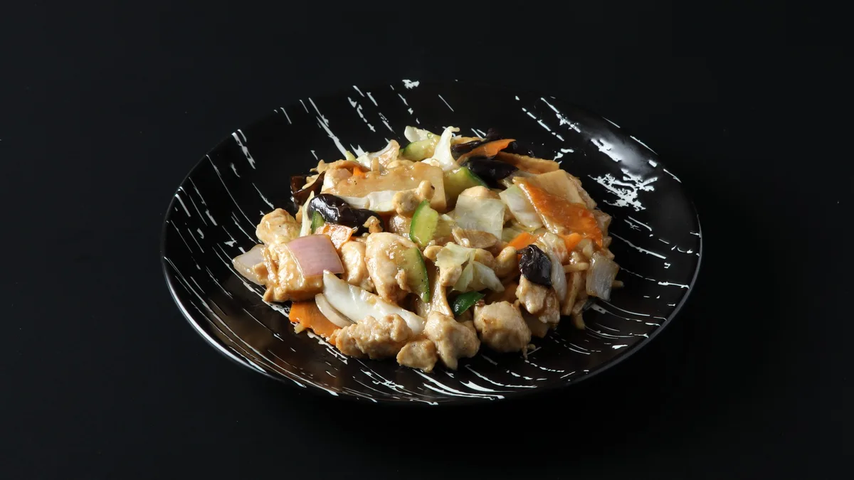 Bamboo and Mushroom
