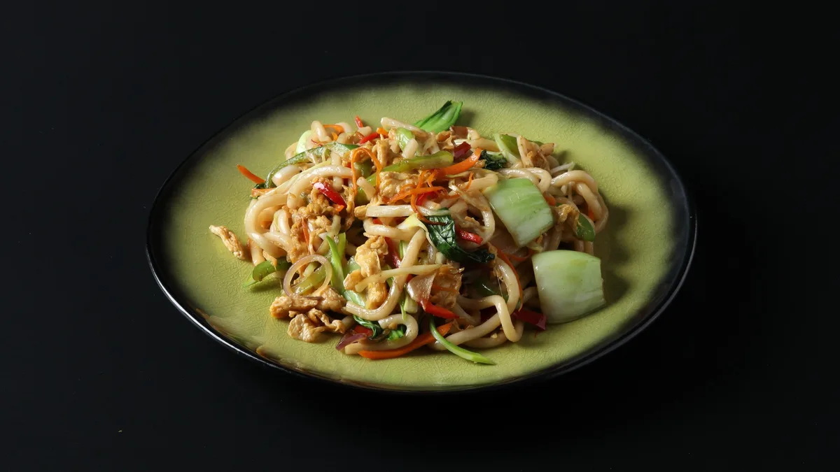Mix Vegetables Udon Noodles