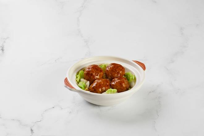 Braised Lion's Head Meatballs