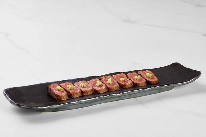 Seared A5 Wagyu Tataki (6)