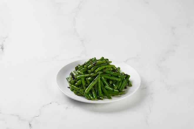 String Beans with Chinese Olive Vegetables