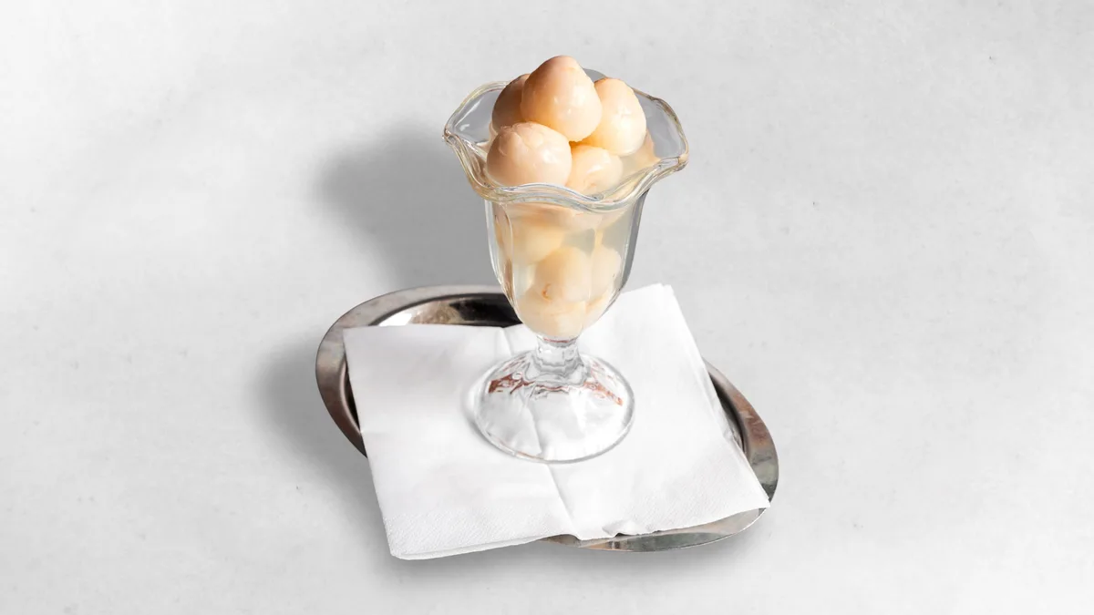[162] Lychee Kompott