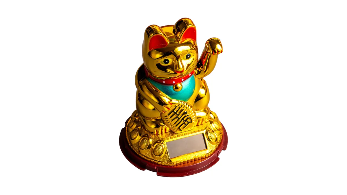 Winke Katze Maneki Neko