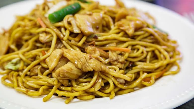 Chicken Lo Mein Tray/鸡捞面盘