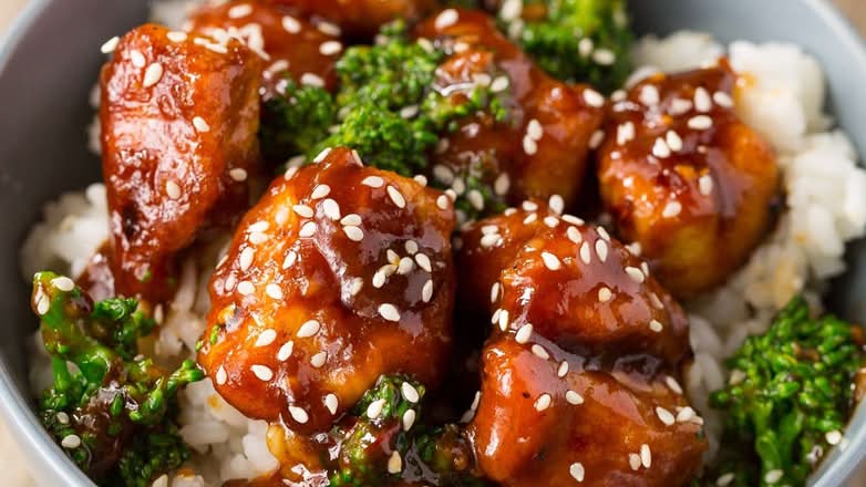 Sesame Chicken Tray/芝麻鸡盘
