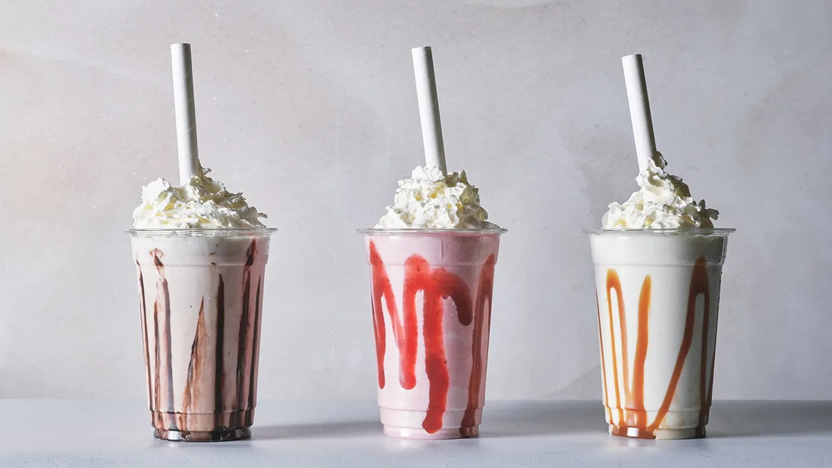 Jordbærmilkshake 0,4 l