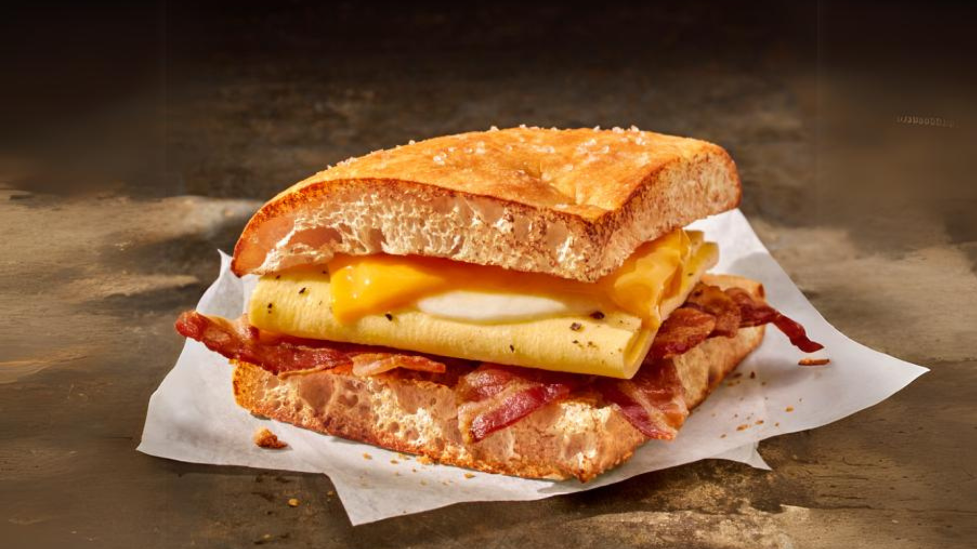 Bacon Double Take Breakfast Sandwich
