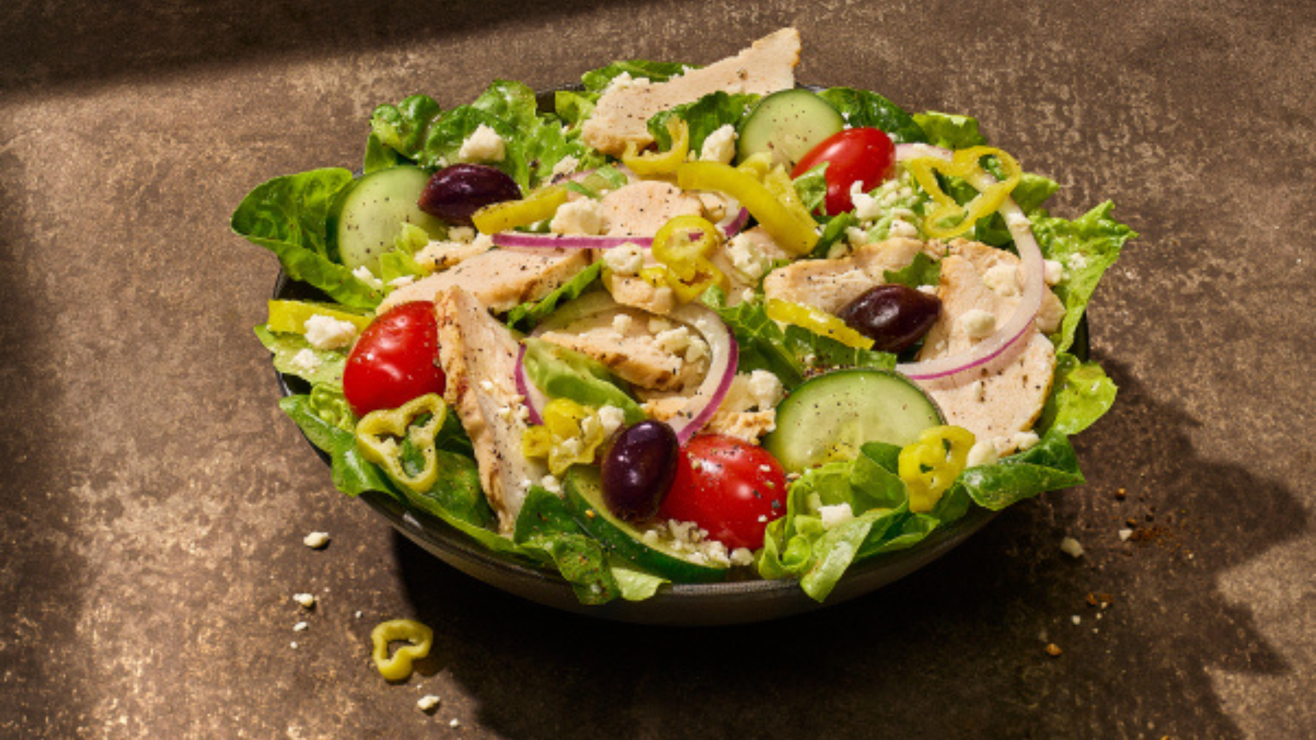 Chicken Greek Salad