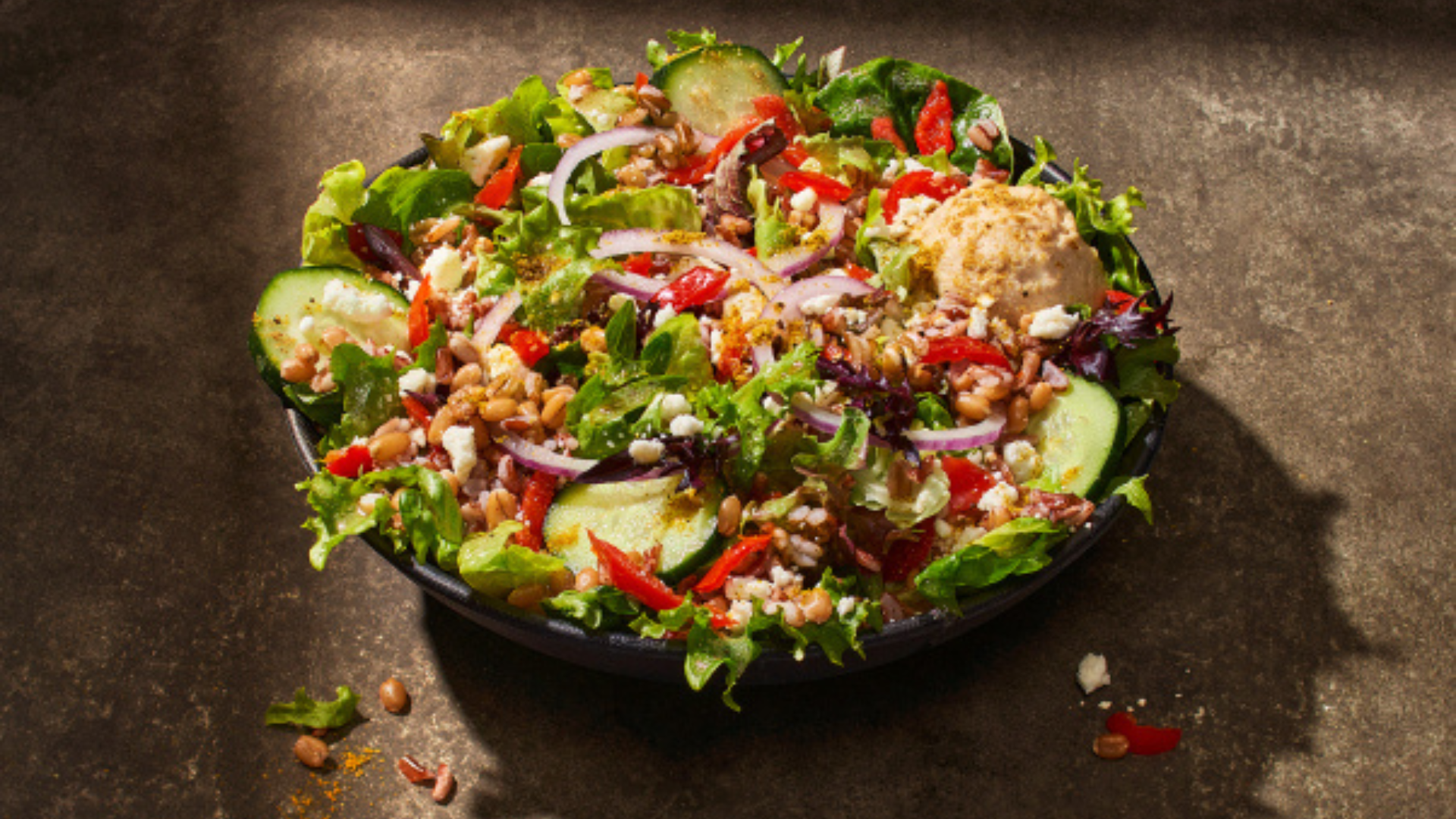 Mediterranean Greens with Grains