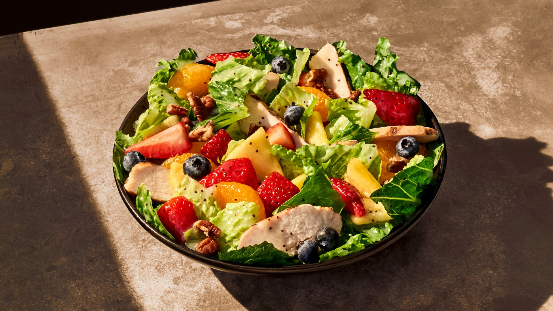 Strawberry Poppyseed with chicken