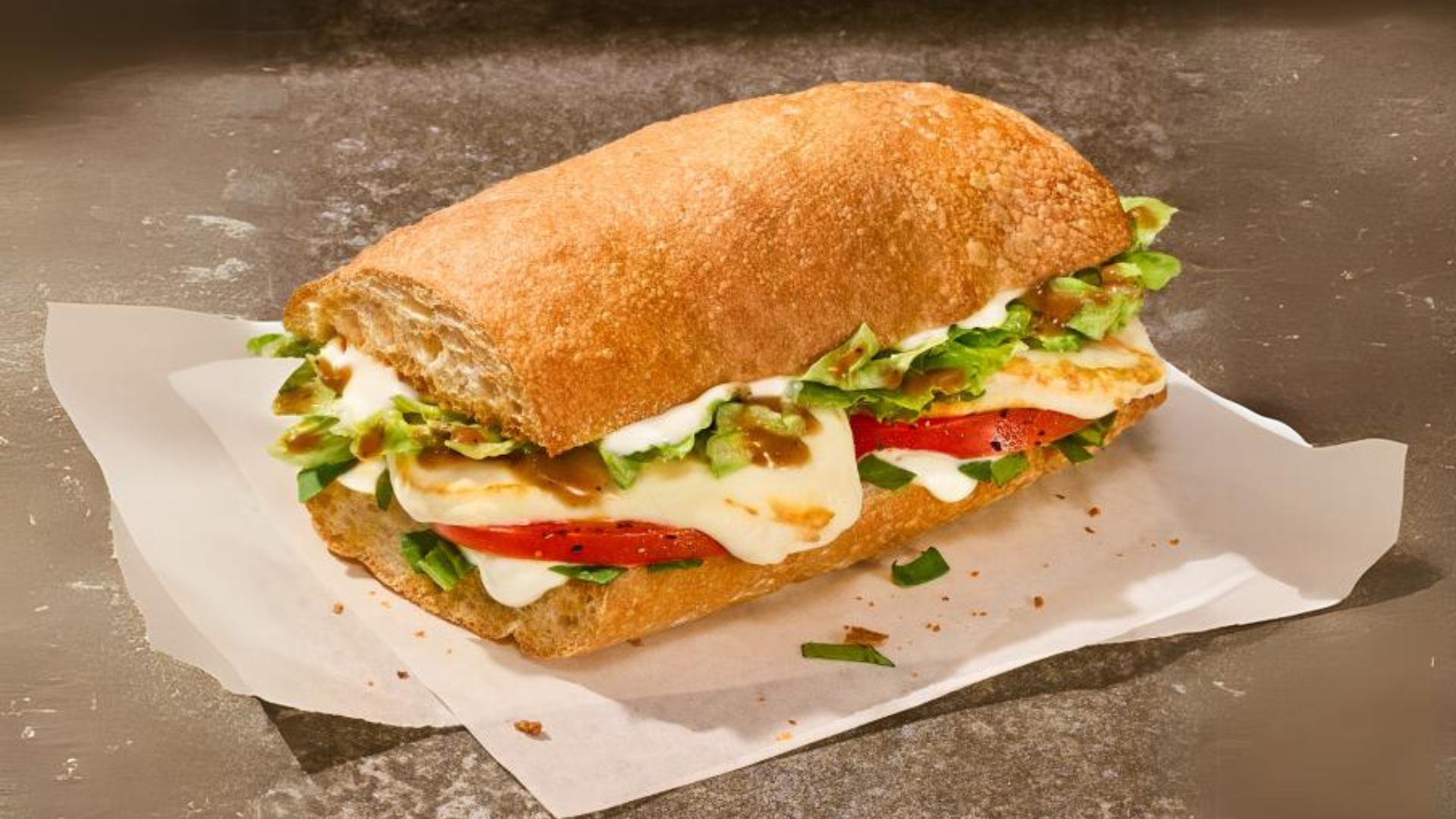 Toasted Caprese Melt