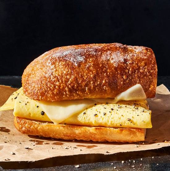 Ciabatta Egg and Cheese Sandwich