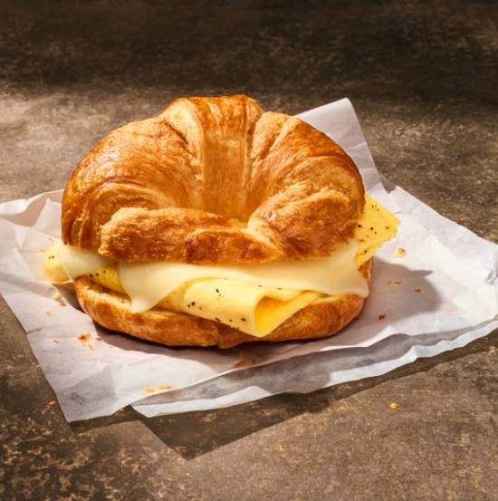 Croissant Egg and Cheese Sandwich