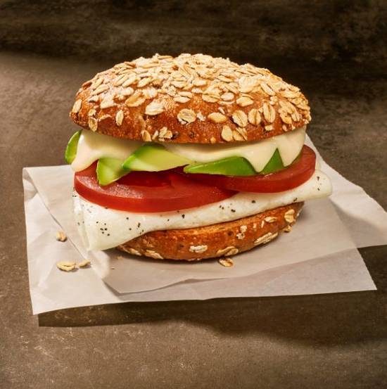 Garden Avo and Egg White Sandwich