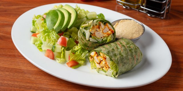 Chicken Caesar Wrap Tray