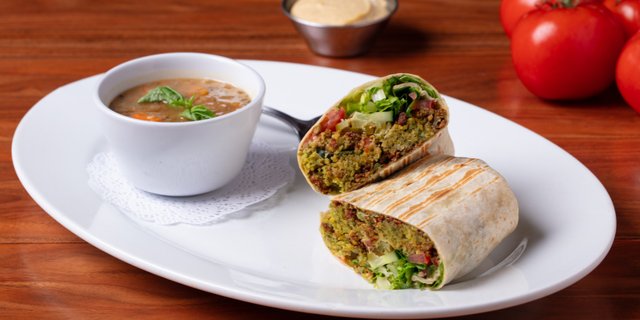 Falafel Wrap Tray
