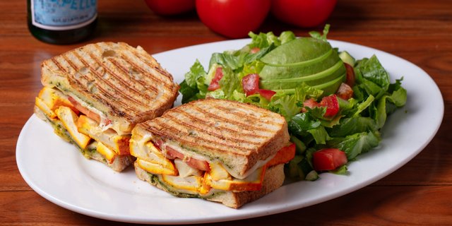 Tofu Pesto Panini Tray