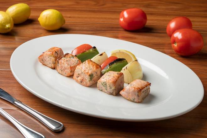1 Salmon Skewer