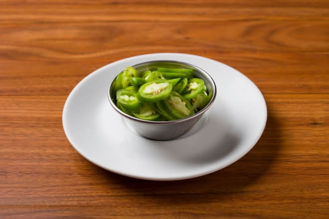 3 Chopped Serrano Chiles