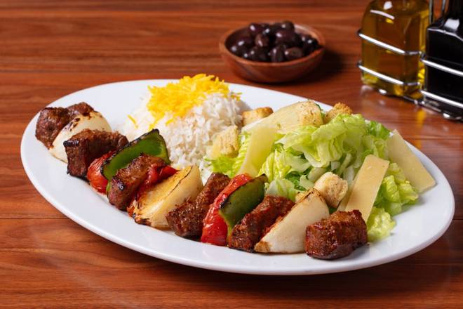 Flat Iron Steak Shish Kabob