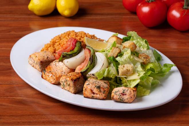 Fresh Atlantic Salmon Kabob