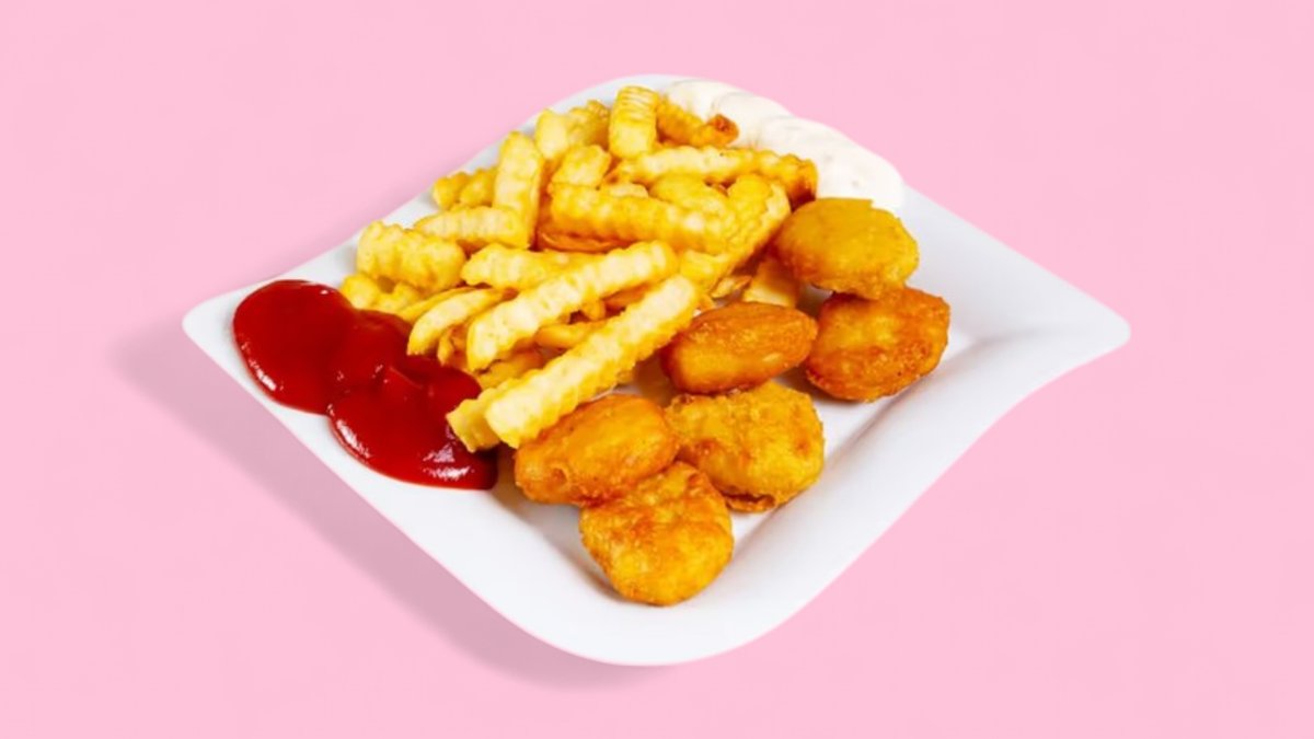 Kids Menü-Hähnchen Nuggets