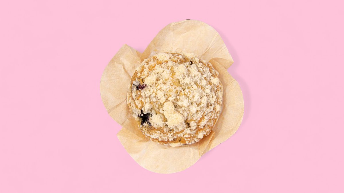 Pans Blueberry Muffin, vegan