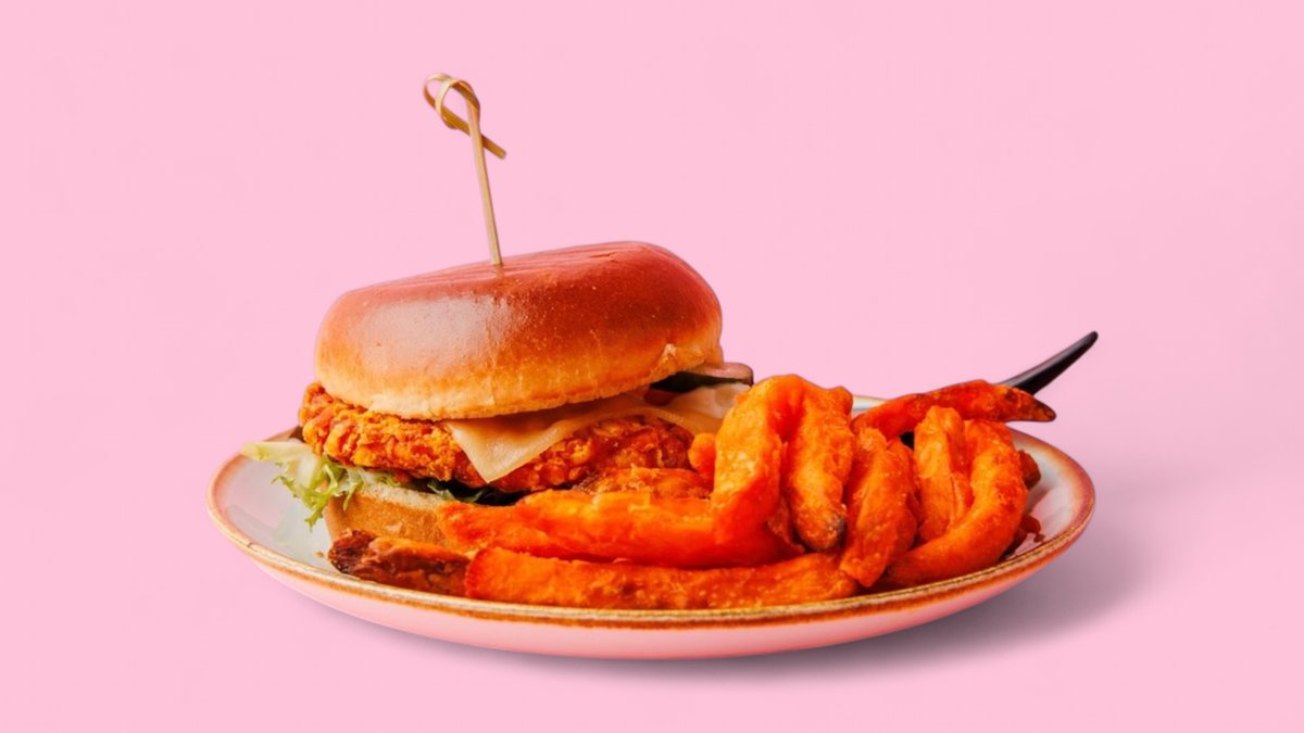 Pans Chicken Burger-Menü